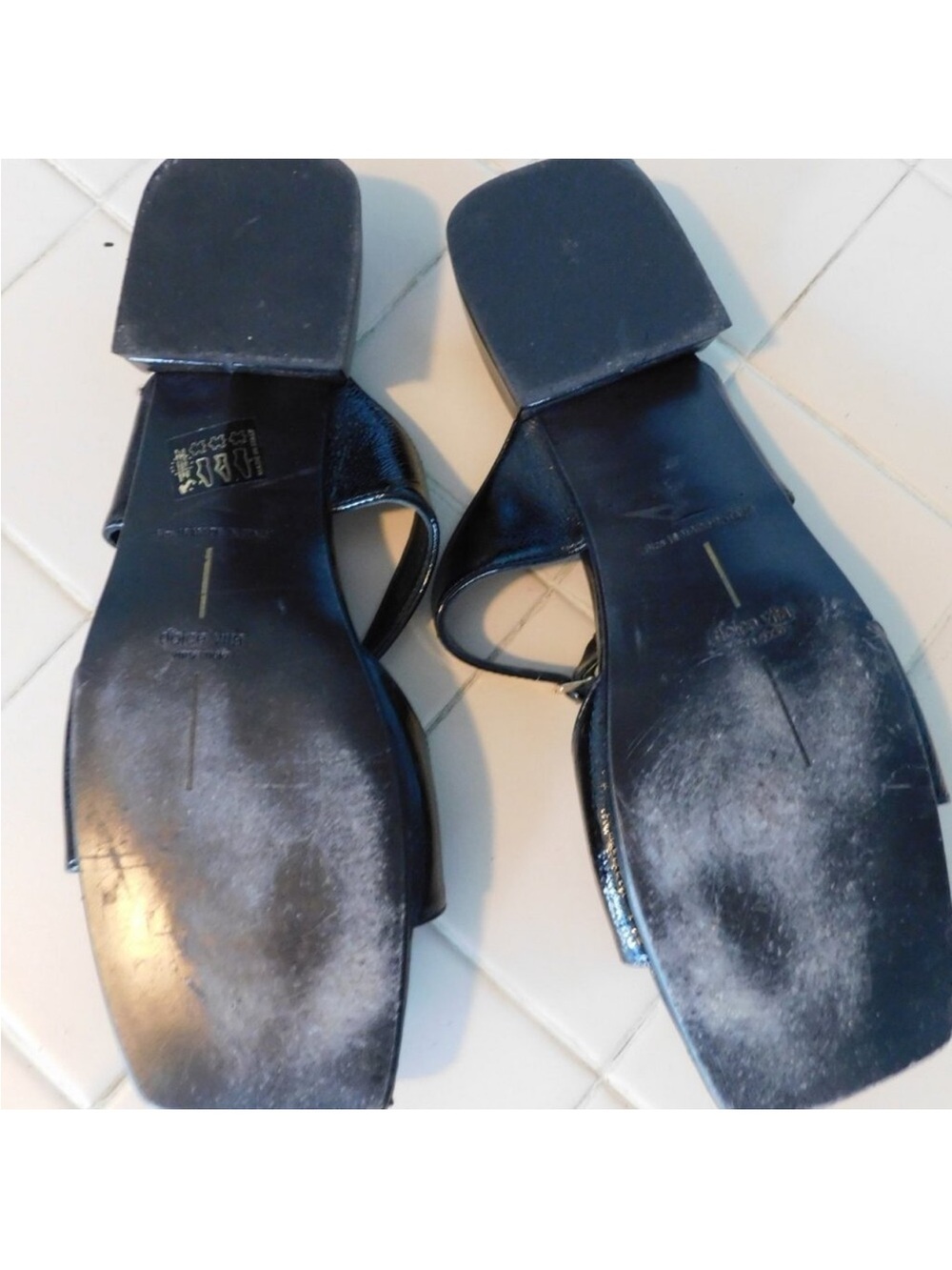 Dolce Vita Lavern Black Sandals Size 10 - Picture 5 of 11